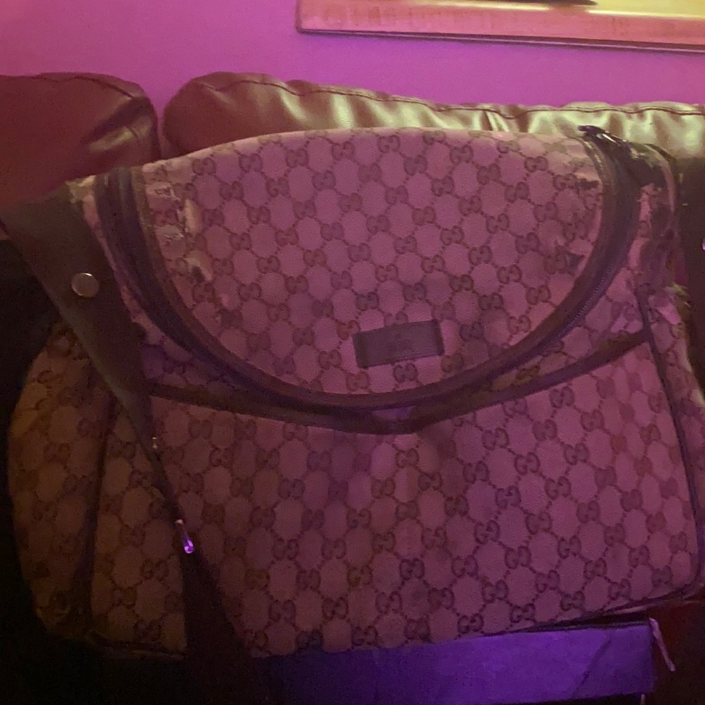 Gucci Diaper bag.